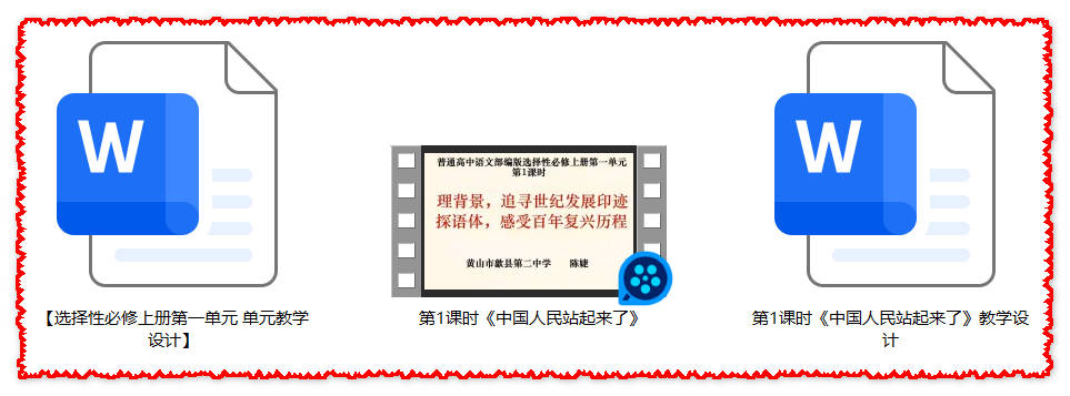 【下载】高中语文《中国人民站起来了》课堂实录+教案【陈婕】