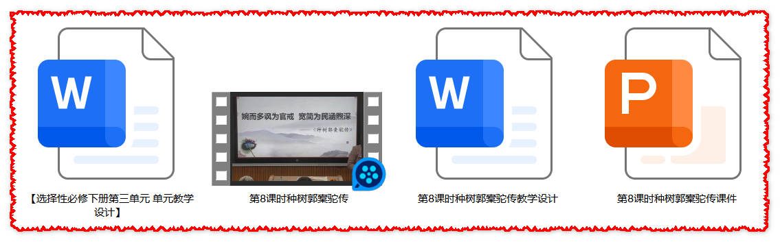 【下载】高中语文《种树郭橐驼传》课堂实录+课件+教案【徐杨红】