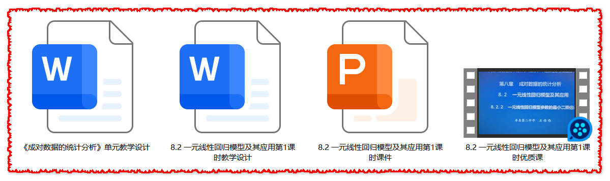 【下载】高中数学《一元线性回归模型及其应用》第1课时 课堂实录+课件+教案【石伟伟】
