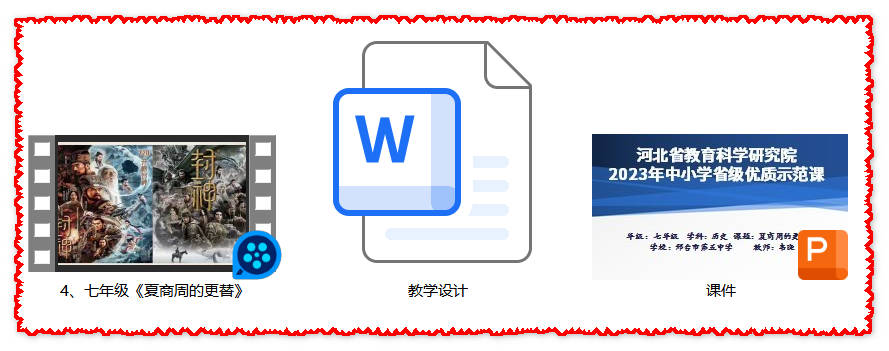 【下载】七年级历史《夏商周的更替》课堂实录+课件+教案【韦晓】