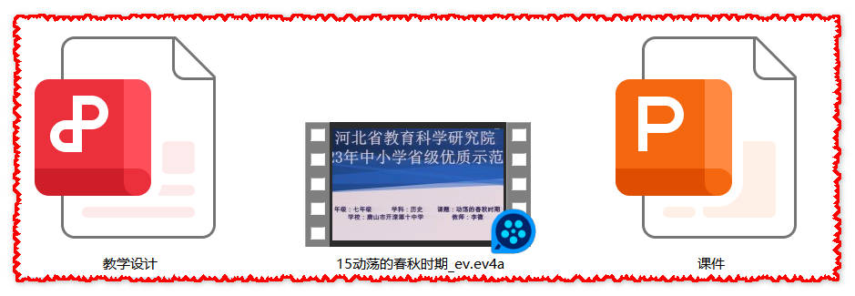 【下载】七年级历史《动荡的春秋时期》课堂实录+课件教案（pdf不可编辑）【李微】