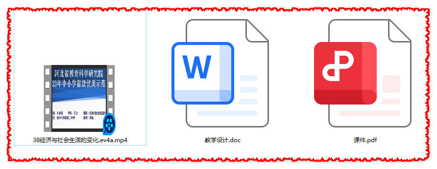 【下载】八年级历史《经济与社会生活的变化》课堂实录+课件（pdf不可编辑）+教案【李静】