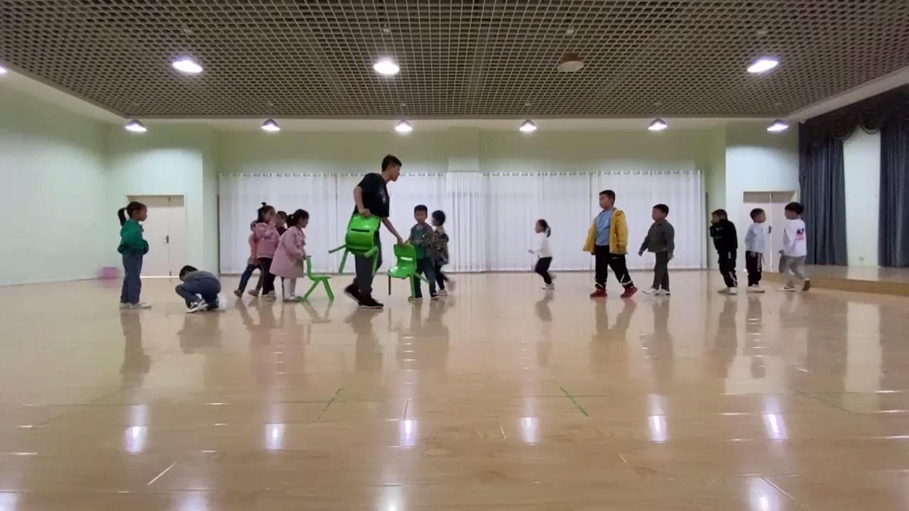 大班体育《过电网》视频+教案