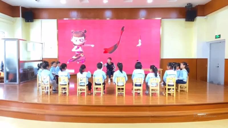 大班音乐《哪吒学艺》完整课堂实录+教案+PPT+音乐