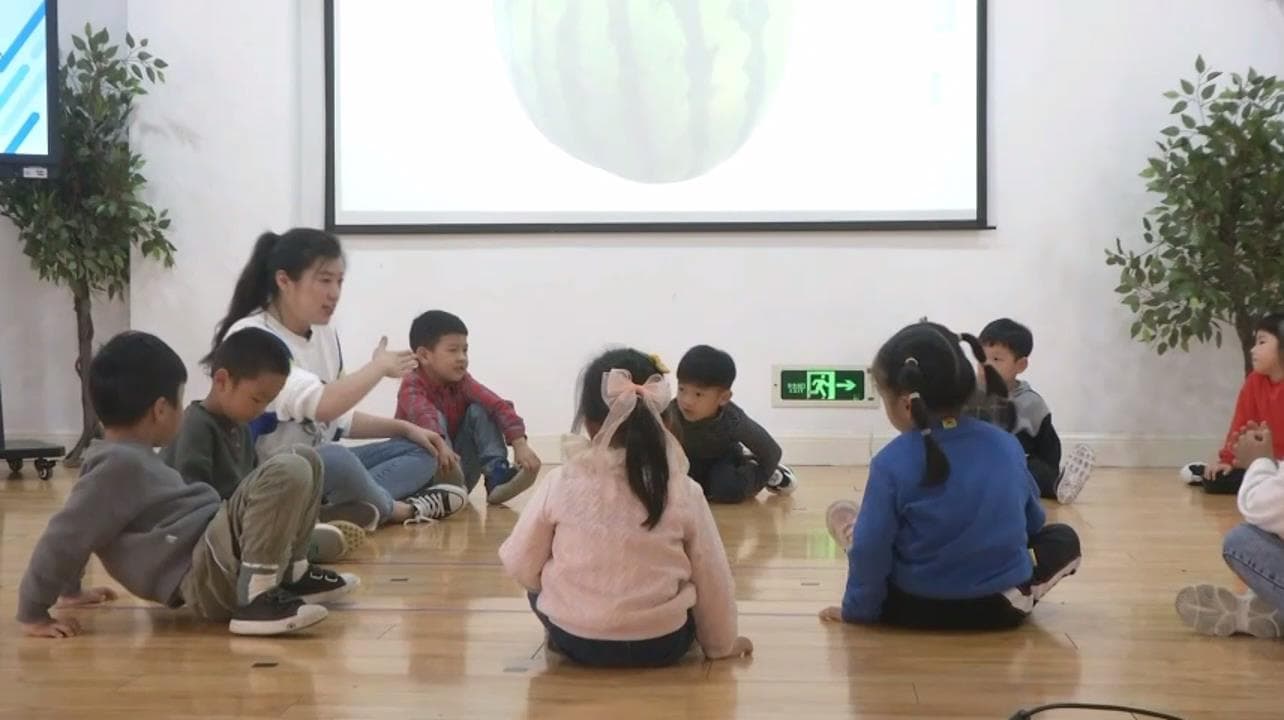 小班音乐《挑西瓜》视频+教案+PPT课件+音乐(课件中已嵌入)