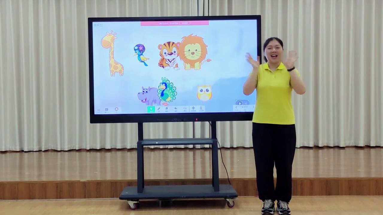 中班音乐《小动物捉迷藏》视频+教案+希沃课件+音乐+打印图