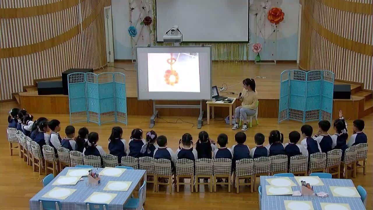 中班美术《花韵》视频+教案+PPT课件+音乐