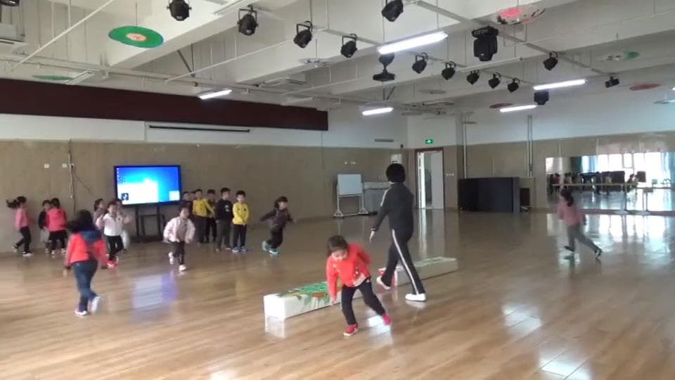 大班体育《勇过鳄鱼湖》视频+教案+反思+音乐